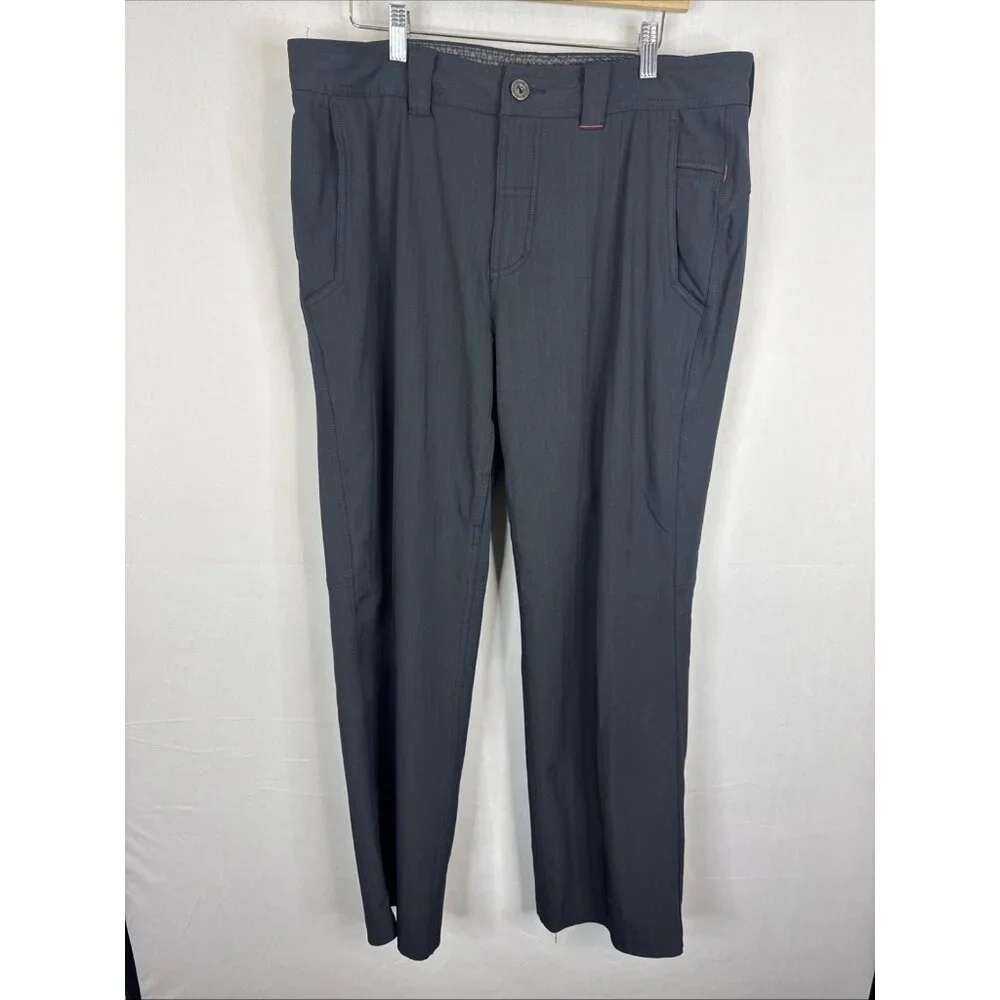 Lululemon‎ Men’s Performance Travel Pants Men 38X33 Black Technical Stretch